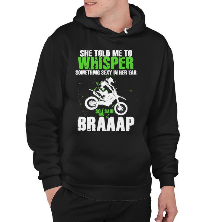 Brappp Motocross Hoodie