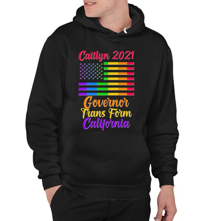 Caitlyn Jenner Governor Trans Form California Lgbt Us Flag Hoodie