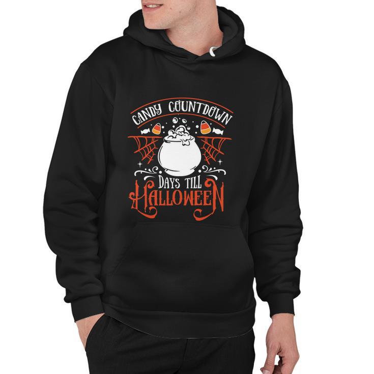 Candy Countdown Days Till Halloween Funny Halloween Quote V2 Hoodie