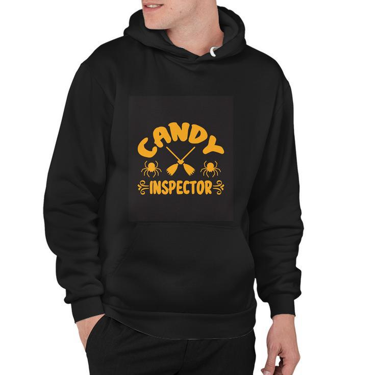 Candy Inspector Funny Halloween Quote Hoodie