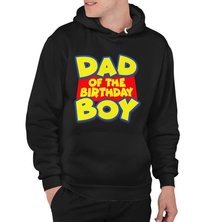 Cartoony Dad Of The Birthday Boy Tshirt Hoodie