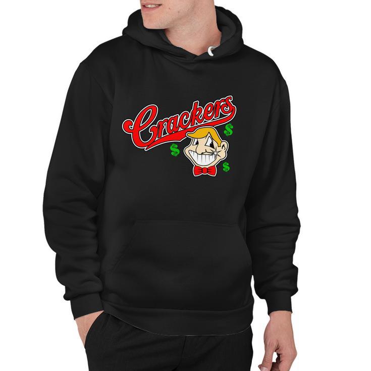 Caucasians Crackers Baseball Money Logo Hoodie