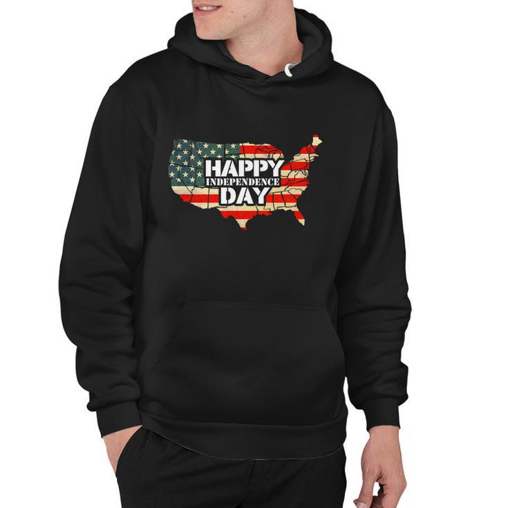 Cheerful Happy Independence Day Artwork Gift Happy 4Th Of July Gift Hoodie