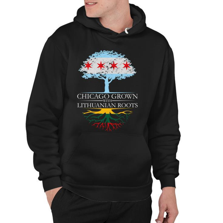 Chicago Grown With Lithuanian Roots V2 Hoodie