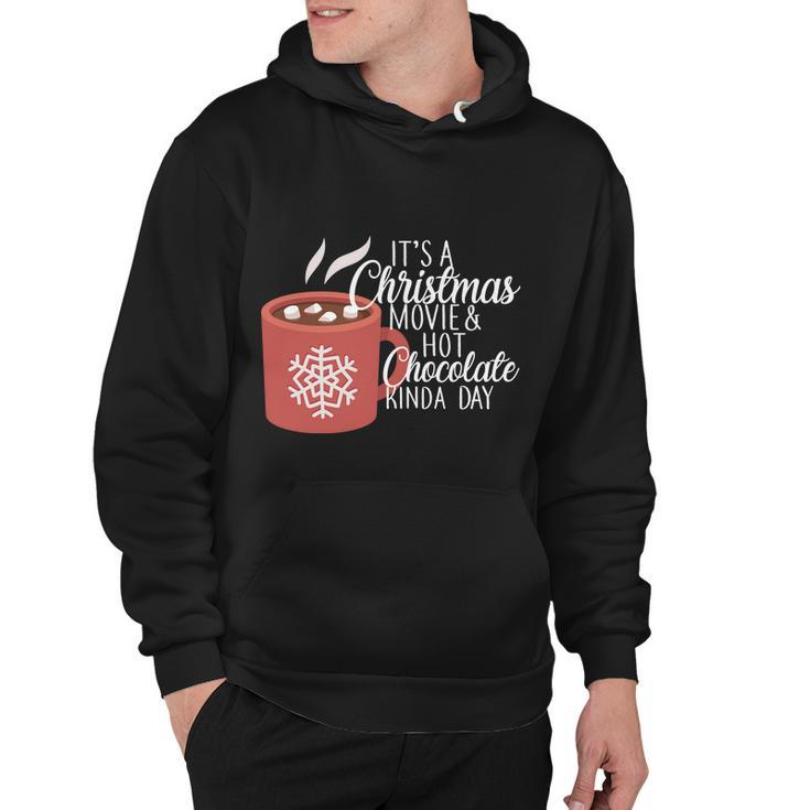 Christmas  Movie And Hot Chocolate Hoodie
