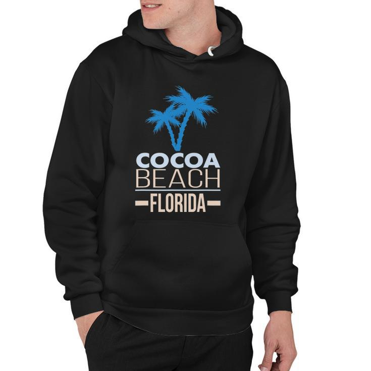 Cocoa Beach Florida Palm Tree Hoodie
