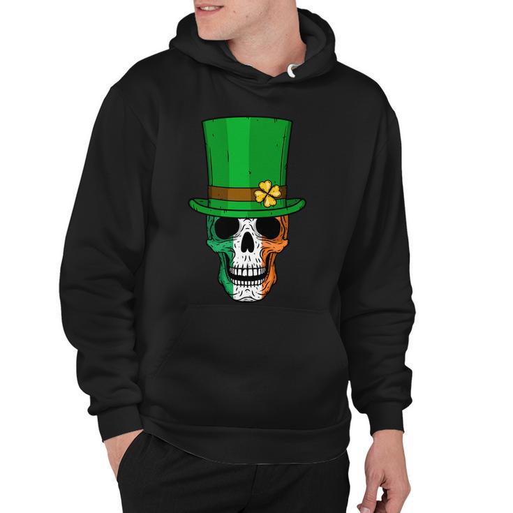 Cool St Patricks Day Irish Skull Tshirt Hoodie