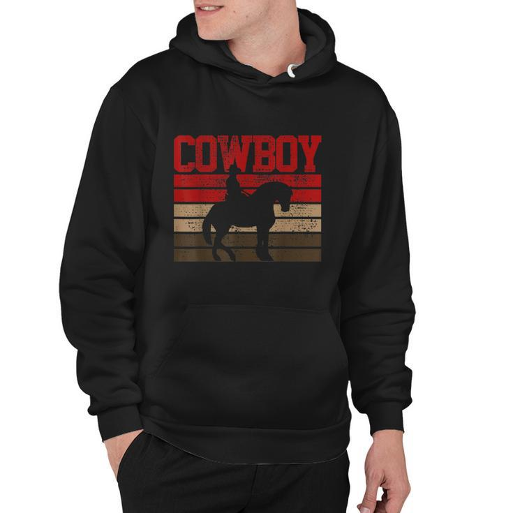 Cowboy Rodeo Horse Gift Country Hoodie