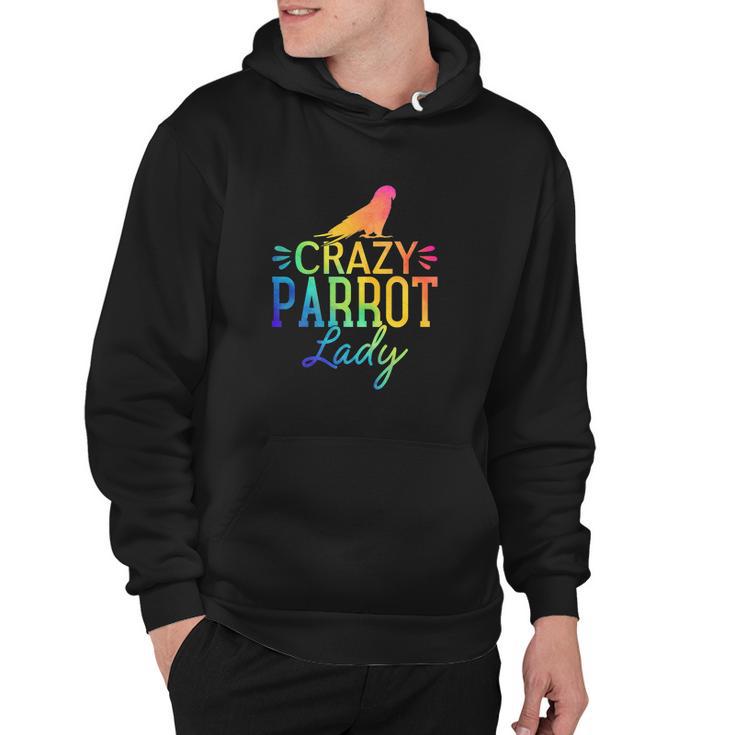 Crazy Parrot Lady Hoodie