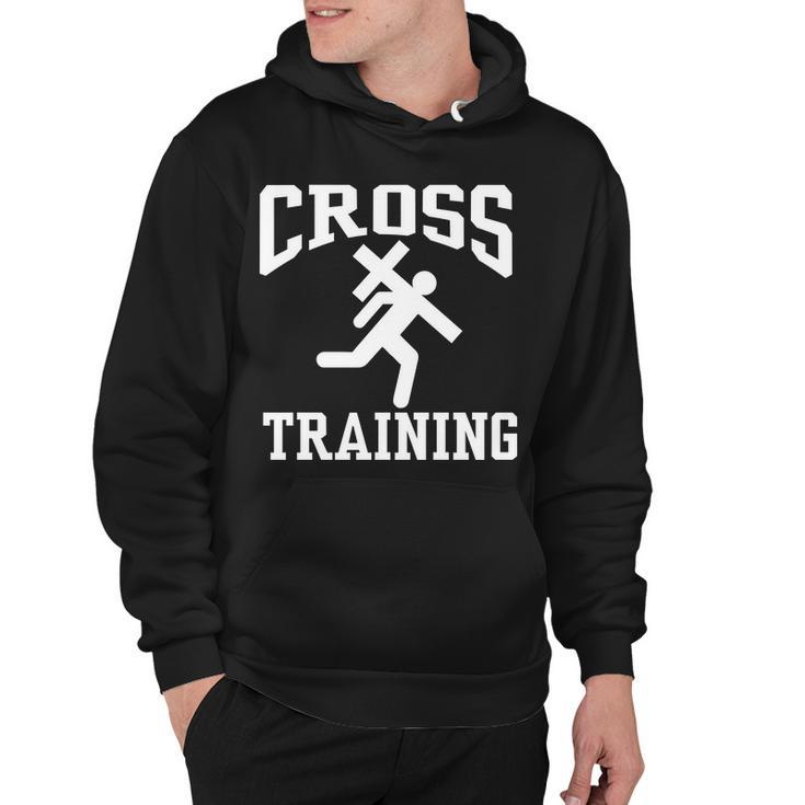 Cross Training Jesus Christian Catholic Tshirt Hoodie