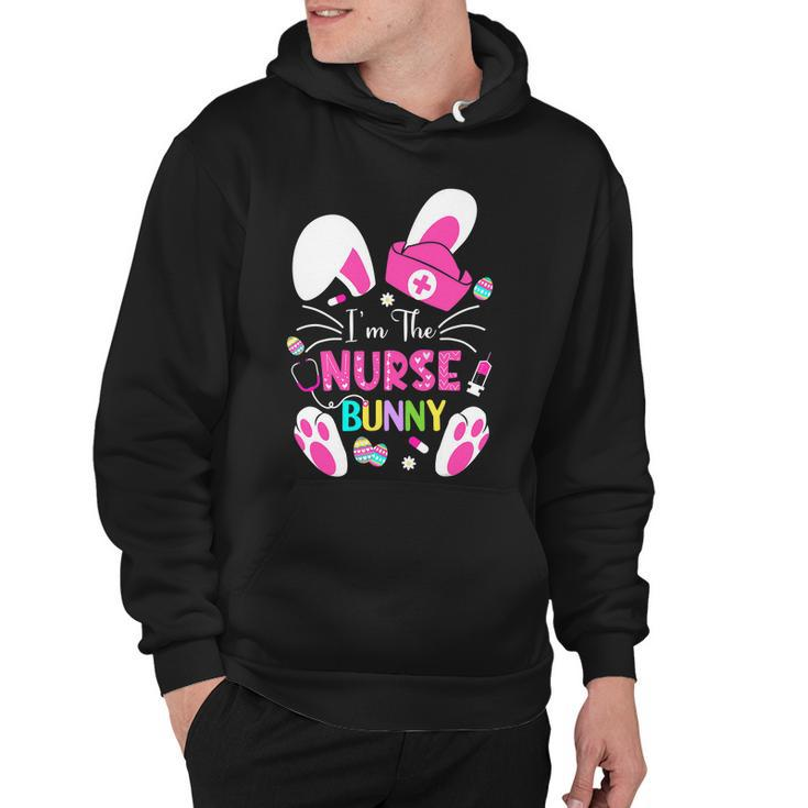 Cute Bunnies Easter Im The Nurse Nurse Life Rn Nursing Hoodie