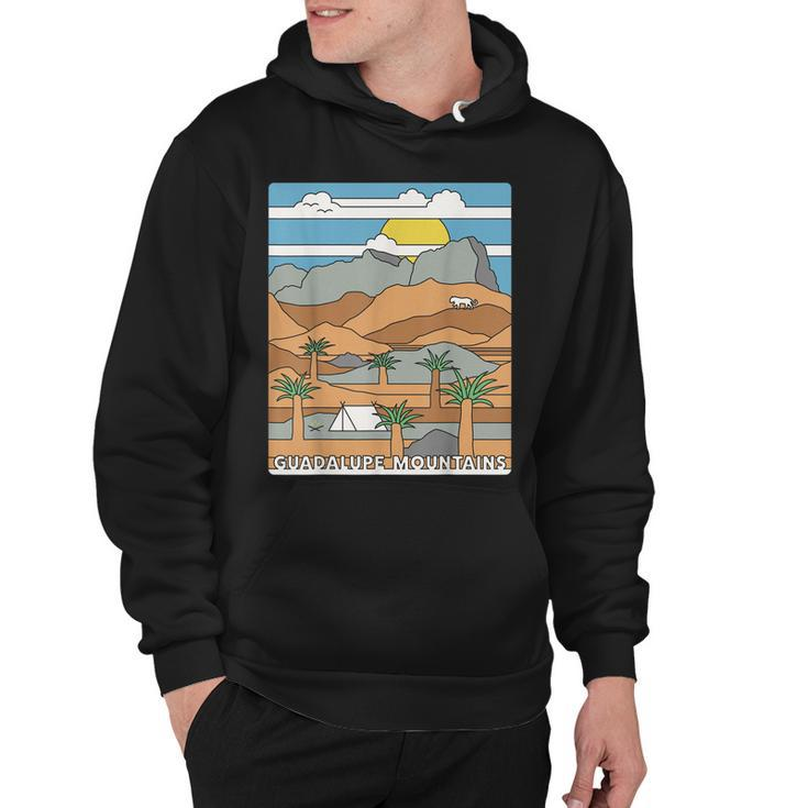 Daytime El Capitan Guadalupe Mountains National Park Texas  Hoodie