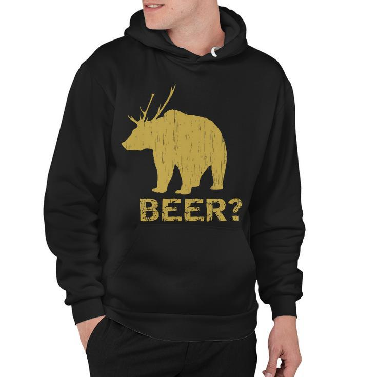 Deer Bear Beer Moose Elk Hunting Funny Tshirt Hoodie