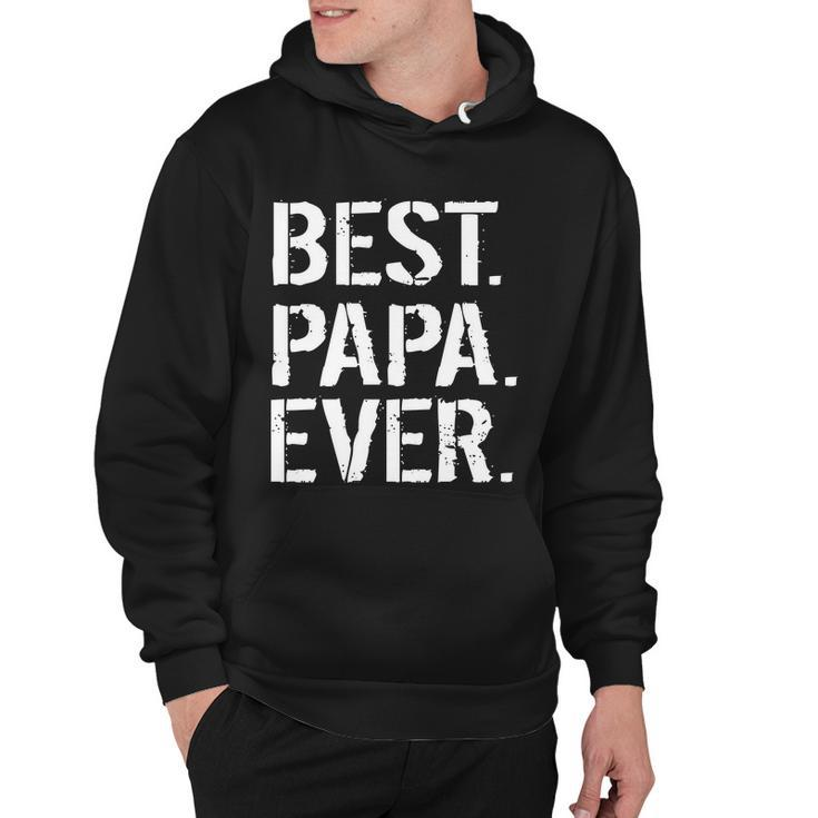 Distressed Best Papa Ever Fathers Day Tshirt Hoodie