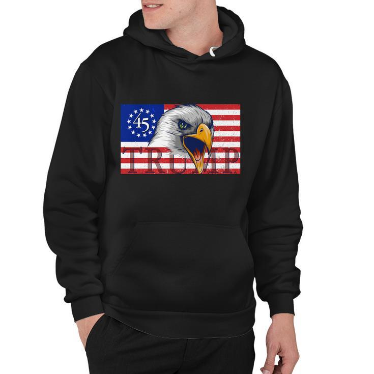 Donald Trump Eagle Betsy Ross Flag Tshirt Hoodie