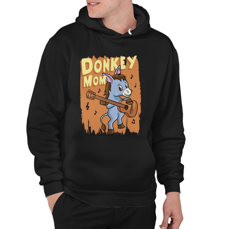 Donkey Mom Cute Mule Farm Animal Agriculture Cute Gift Hoodie