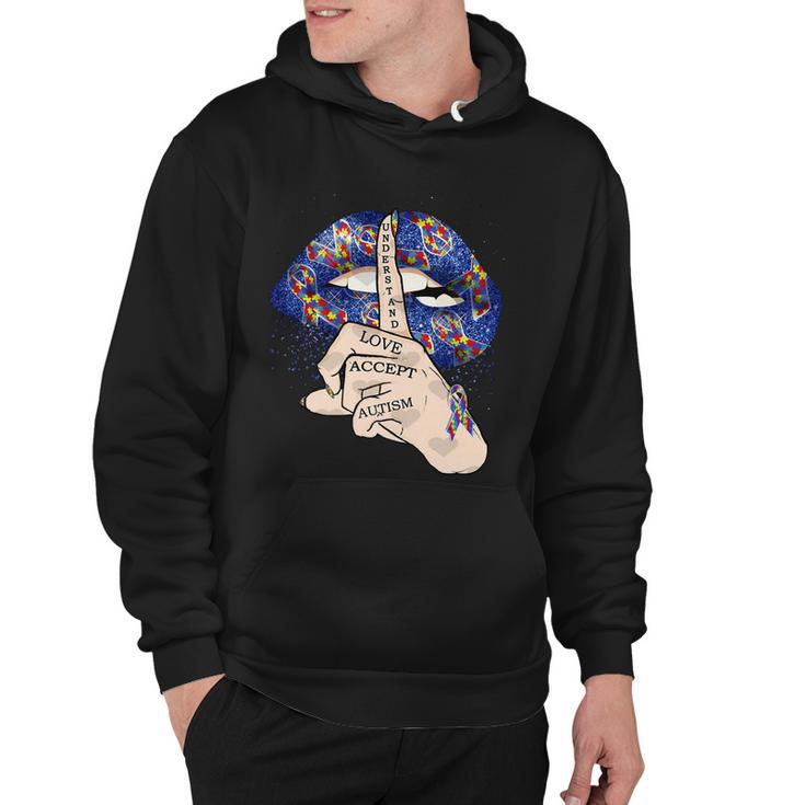 Dont Judge What You Dont Understand Autism Awareness Lip Tshirt Hoodie