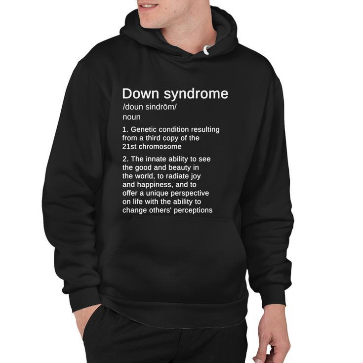 Down Syndrome Definition Awareness Month V3 Hoodie