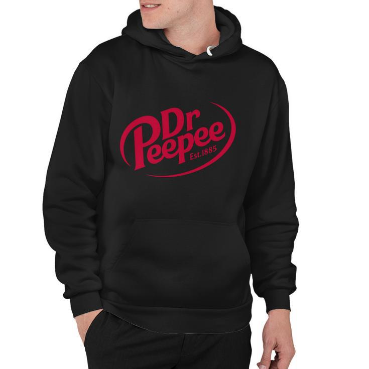 Dr Peepee Soda Pop Logo Hoodie