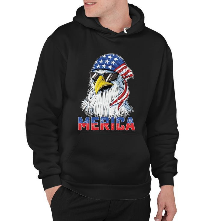 Eagle Mullet 4Th Of July Usa American Flag Merica Gift V10 Hoodie