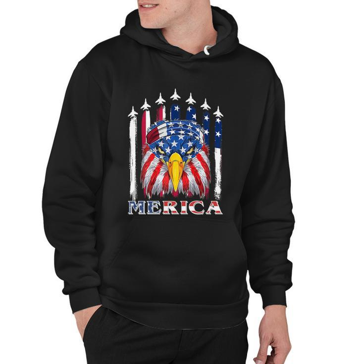 Eagle Mullet 4Th Of July Usa American Flag Merica Gift V3 Hoodie