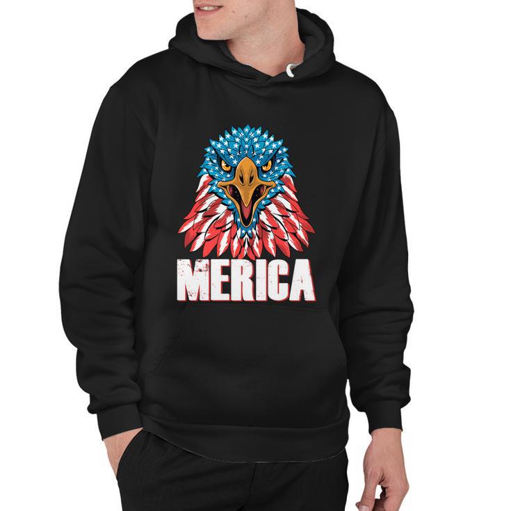 Eagle Mullet 4Th Of July Usa American Flag Merica Gift V6 Hoodie