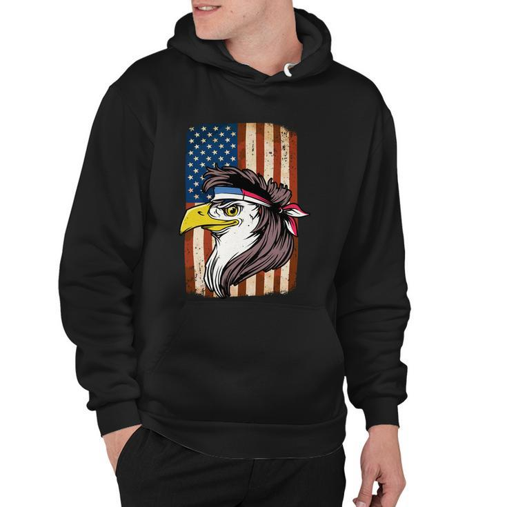 Eagle Mullet Usa American Flag Merica 4Th Of July Meaningful Gift V2 Hoodie