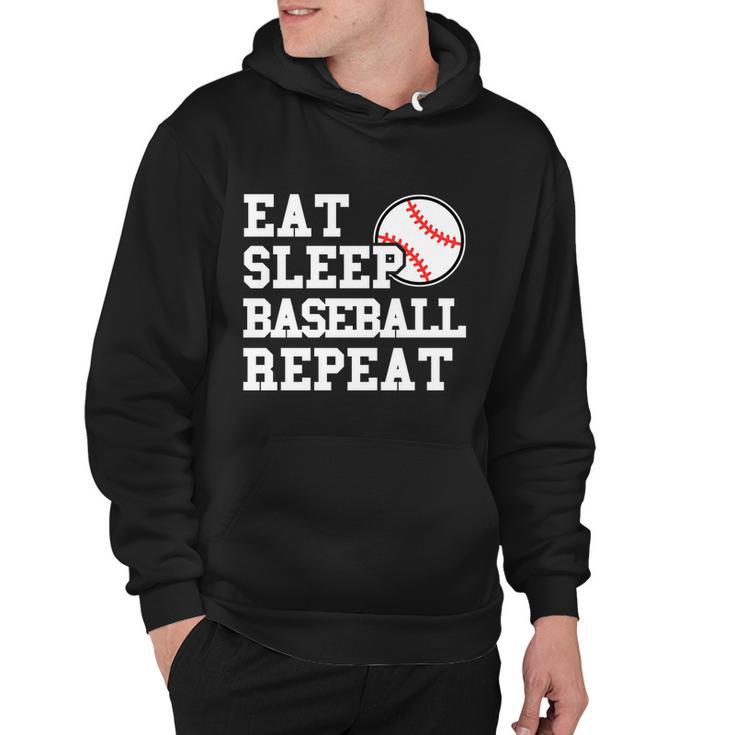 Eat Sleep Baseball Repeat Meaningful Gift Hoodie