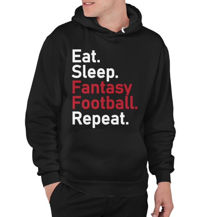 Eat Sleep Fantasy Football Repeat Tshirt Hoodie