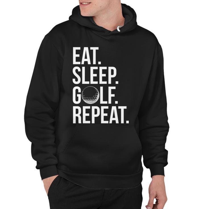 Eat Sleep Golf Repeat Tshirt Hoodie