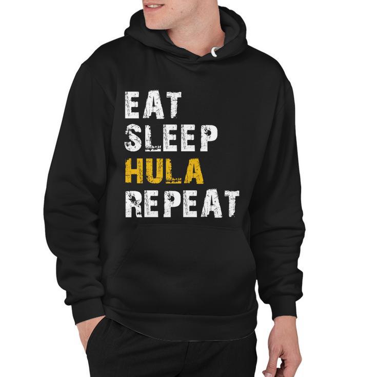 Eat Sleep Hula Hoop Repeat Hoodie