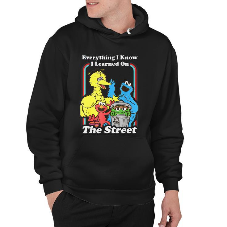 Everything I Know I Learned On The Streets V3 Hoodie