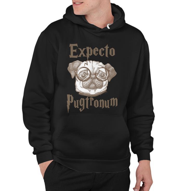 Expecto Pugtronum Funny Pug Hoodie