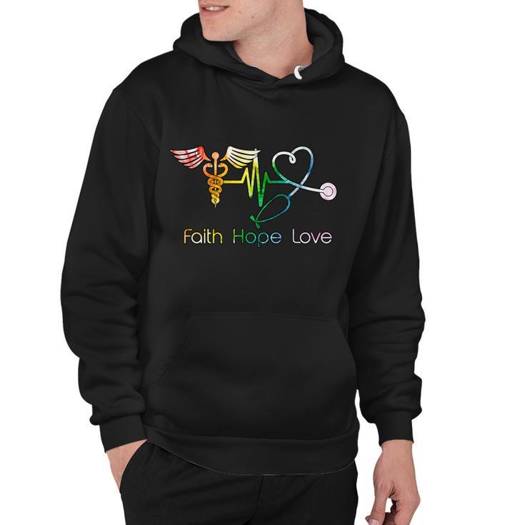 Faith Hope Love Nurse Hoodie