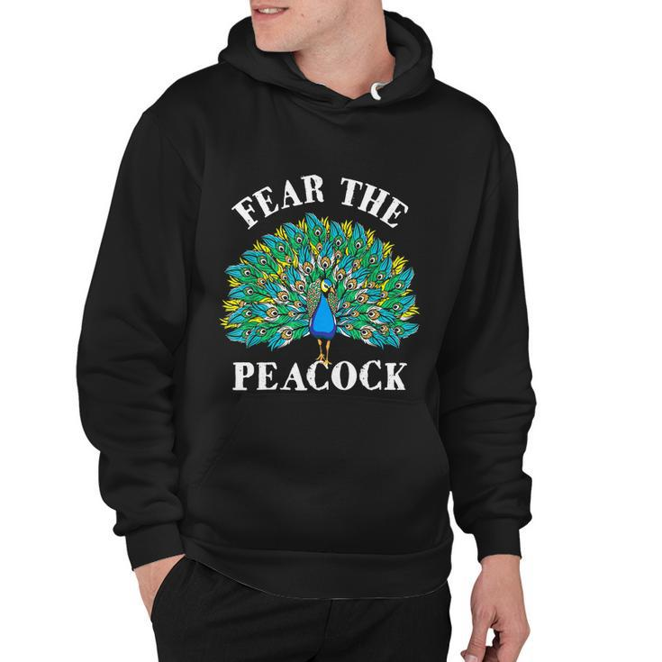 Fear The Peacock Zookeeper Ornithologist Bird Lover Tshirt Hoodie