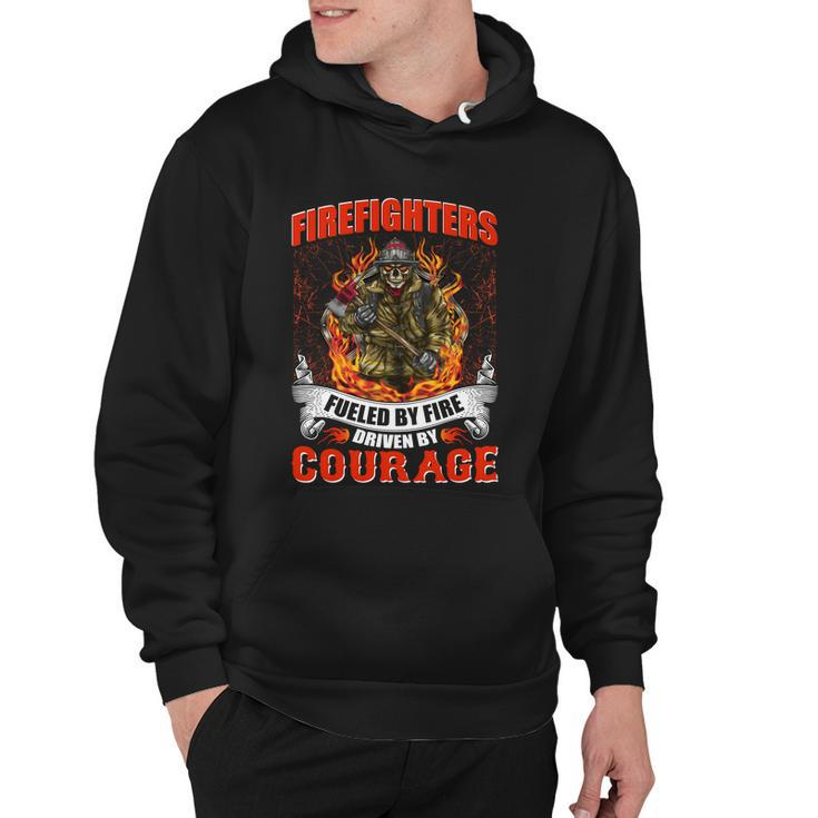 Firefighters Fueled By Fire Driven By Courage Hoodie