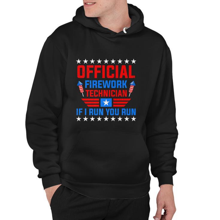 Firework Technician 4Th Of July Funny Hoodie