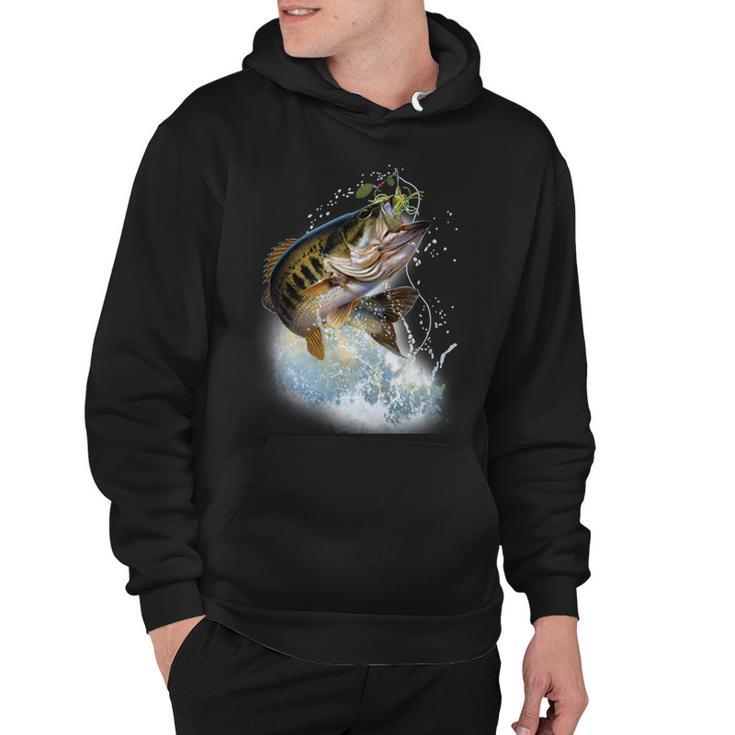 Fish And Hook Tshirt Hoodie