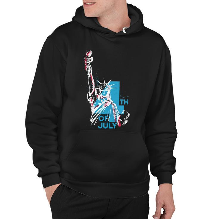 Fourth Of July Statue Of Liberty Hoodie