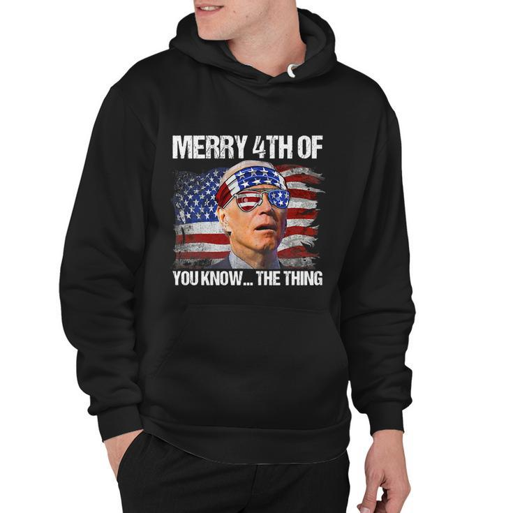 Funny Biden Dazed Merry 4Th Of You Know The Thing Tshirt Hoodie