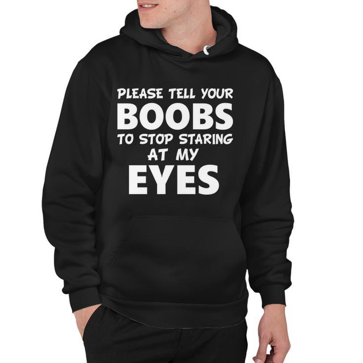 Funny Boob Meme Staring At My Eyes Tshirt Hoodie