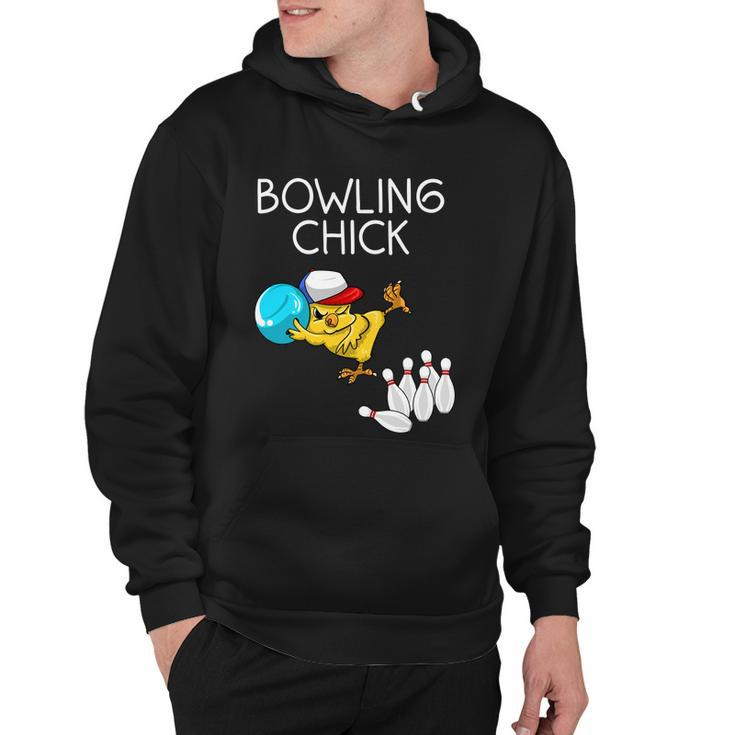 Funny Bowling Gift For Women Cute Bowling Chick Sports Athlete Gift Hoodie