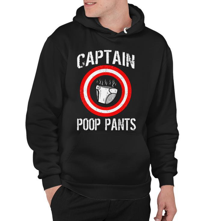 Funny Captain Poop Pants Tshirt Hoodie