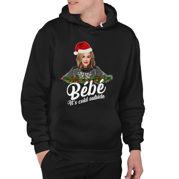 Funny Christmas Bebe Its Cold Outside Hoodie