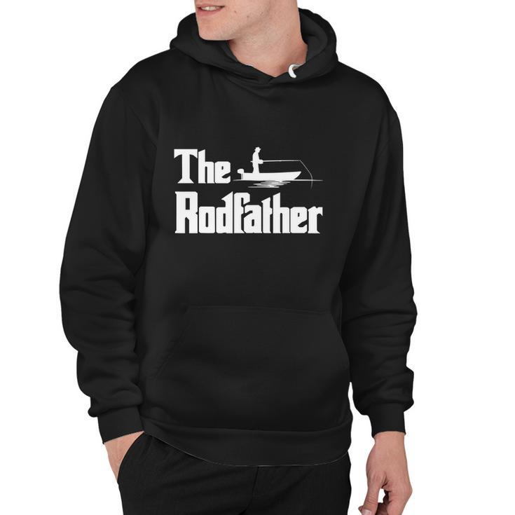 Funny Fishing For Fisherman Dad The Rodfather Hoodie