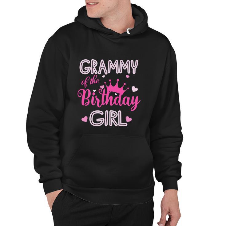 Funny Grammy Of The Birthday Girl Cute Pink Hoodie