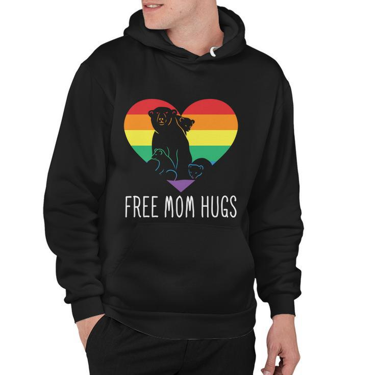 Funny Lgbt Free Mom Hugs Pride Month Hoodie