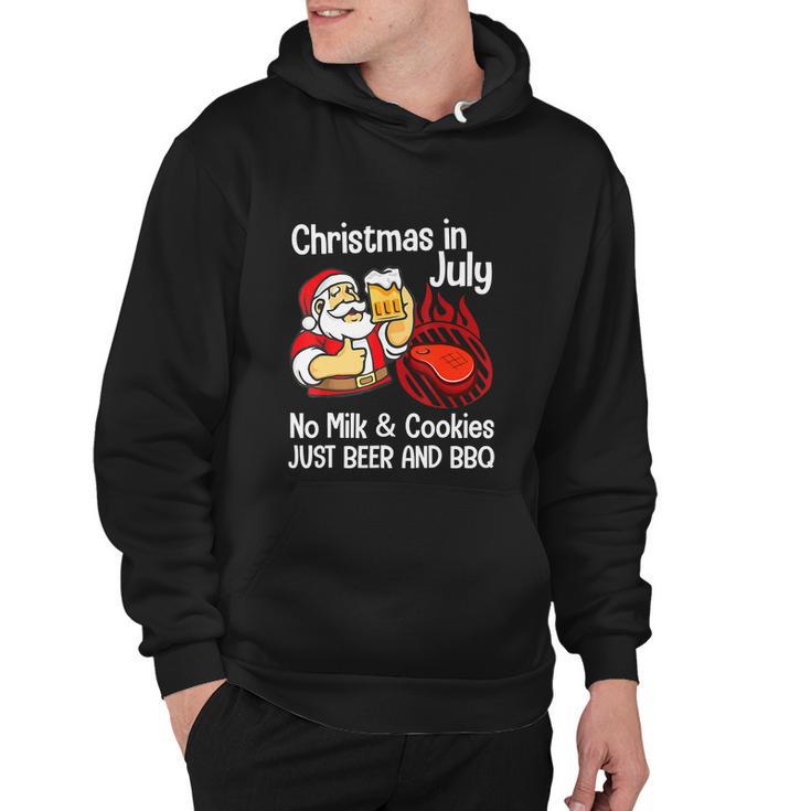 Funny Merry Christmas In July No Milk Cookies Hoodie