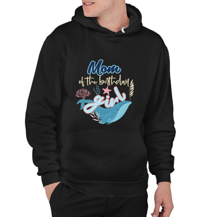 Funny Mom Of The Birthday Girl Under The Sea Hoodie