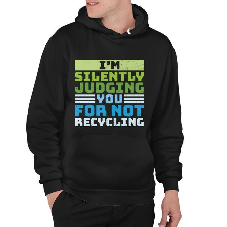Funny Recycling Slogan America Recycles Day Earth Day Hoodie
